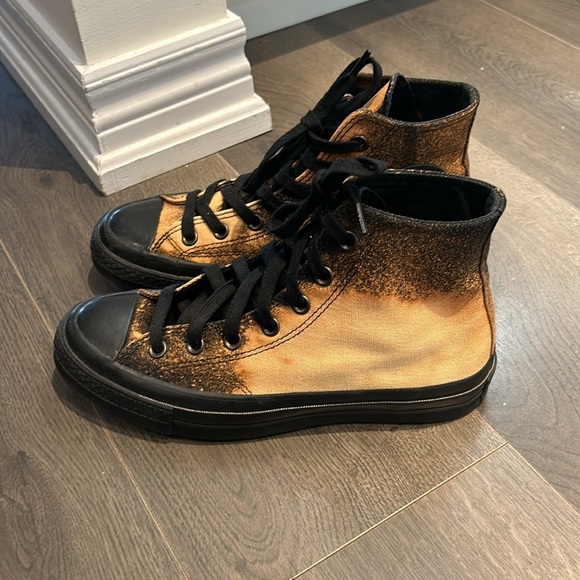 Converse Chuck Taylor All Star Bleached Look Hi-Top Sneakers Women’s Size 7.5 - Picture 5 of 17